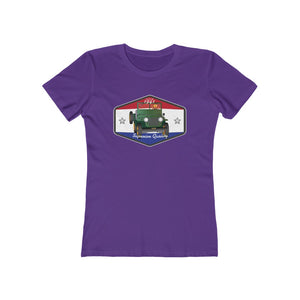 Waving Jeep Jeep Women's The Boyfriend Tee