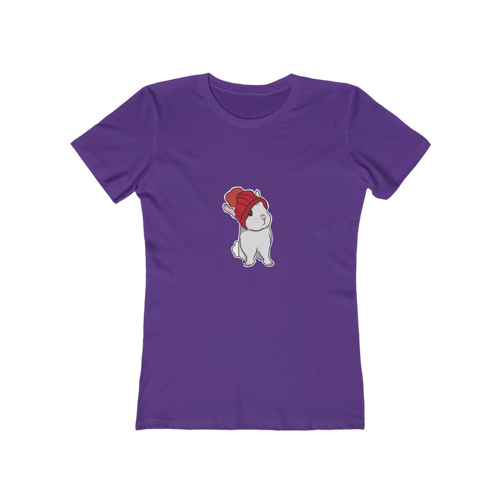 Winter Bunny Women's The Boyfriend Tee
