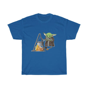 Frog Soup for Baby Yoda Unisex Heavy Cotton Gildan Tee