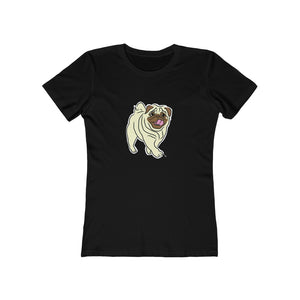 Pug Dog Women's The Boyfriend Tee