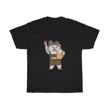 Load image into Gallery viewer, Party All Night Hedgehog Unisex Heavy Cotton Gildan Tee