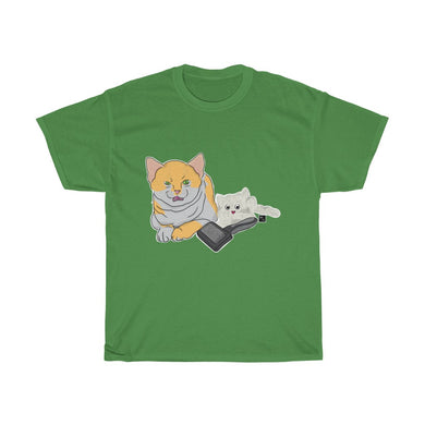 Annoyed Cat Clone Unisex Heavy Cotton Gildan Tee