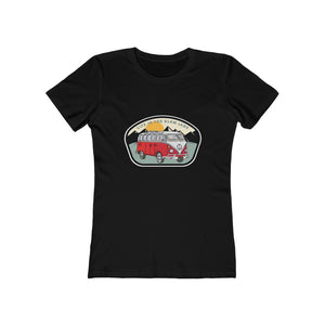 Slow Samba Bus Women's The Boyfriend Tee