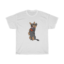 Load image into Gallery viewer, Lefty Cattle Dog High Fiv Unisex Heavy Cotton Gildan Tee