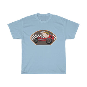 Pup Hotrod Racer Unisex Heavy Cotton Gildan Tee