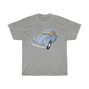 Slug Bug Beetle Unisex Heavy Cotton Gildan Tee