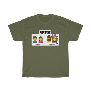 WFH Emoji Transformation Unisex Heavy Cotton Gildan Tee