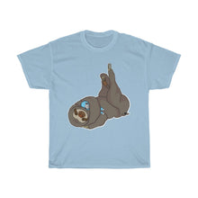 Load image into Gallery viewer, Sleepy Sloth Timeout Error Unisex Heavy Cotton Gildan Tee