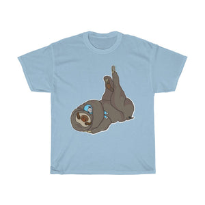 Sleepy Sloth Timeout Error Unisex Heavy Cotton Gildan Tee