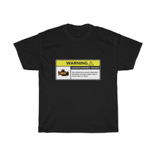 Load image into Gallery viewer, Underpowered Engine Warning Unisex Heavy Cotton Gildan Tee