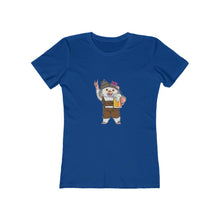 Load image into Gallery viewer, Party All Night Hedgehog Women&#39;s The Boyfriend Tee