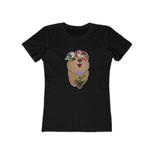 Load image into Gallery viewer, Quokka the Happiest Critter of Aussie Women&#39;s The Boyfriend Tee