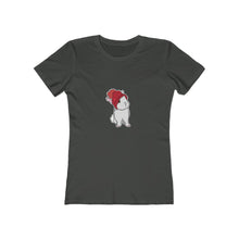 Load image into Gallery viewer, Winter Bunny Women&#39;s The Boyfriend Tee