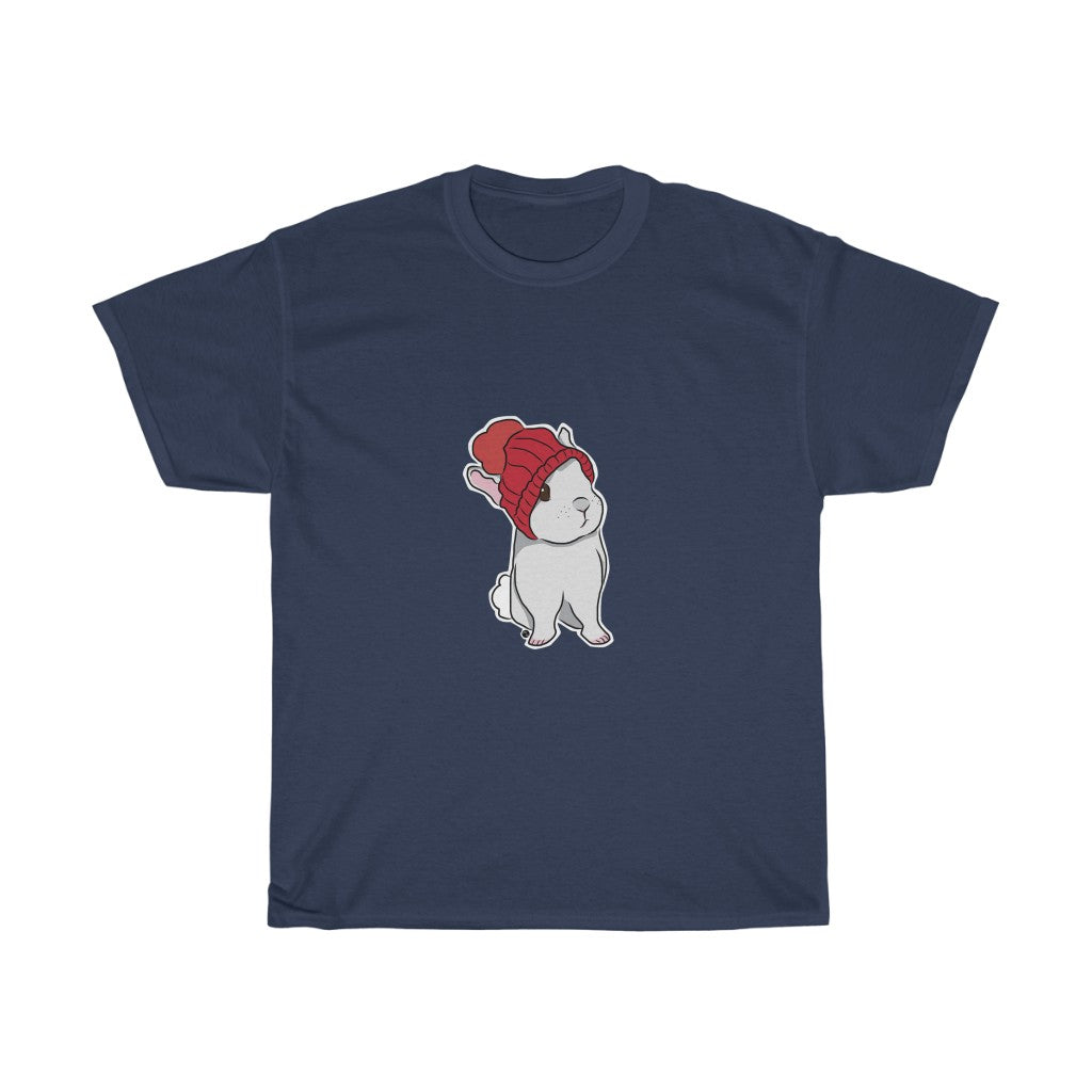 Winter Bunny Unisex Heavy Cotton Gildan Tee