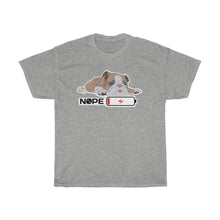 Load image into Gallery viewer, Snoozing Bulldog Unisex Heavy Cotton Gildan Tee