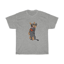 Load image into Gallery viewer, Lefty Cattle Dog High Fiv Unisex Heavy Cotton Gildan Tee