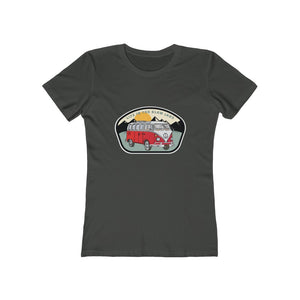 Slow Samba Bus Women's The Boyfriend Tee