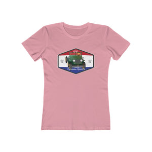 Waving Jeep Jeep Women's The Boyfriend Tee