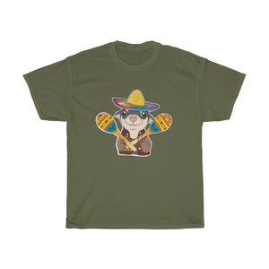 Chihuahua Maracas Unisex Heavy Cotton Gildan Tee