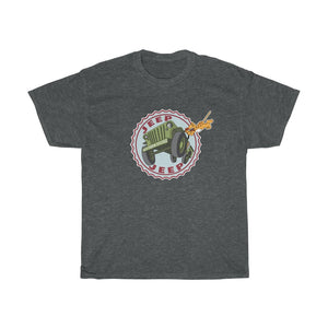 Screaming Eugene the Jeep Unisex Heavy Cotton Gildan Tee