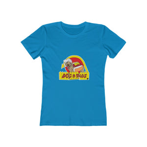 Dog n Suds Dachshund Women's The Boyfriend Tee