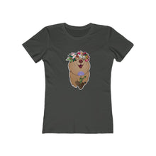 Load image into Gallery viewer, Quokka the Happiest Critter of Aussie Women&#39;s The Boyfriend Tee