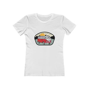 Slow Samba Bus Women's The Boyfriend Tee