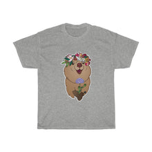 Load image into Gallery viewer, Quokka the Happiest Critter of Aussie Unisex Heavy Cotton Gildan Tee