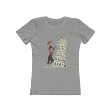 Load image into Gallery viewer, Italian Greyhound Tourist Women&#39;s The Boyfriend Tee