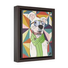 Load image into Gallery viewer, Stray Gem Tres Cool Tusk Vertical Framed Premium Gallery Wrap Canvas