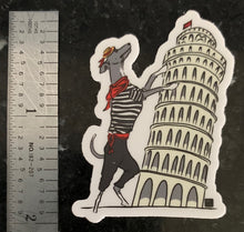 Load image into Gallery viewer, Italian Greyhound Tourist Sticker